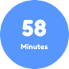 58 Minuten